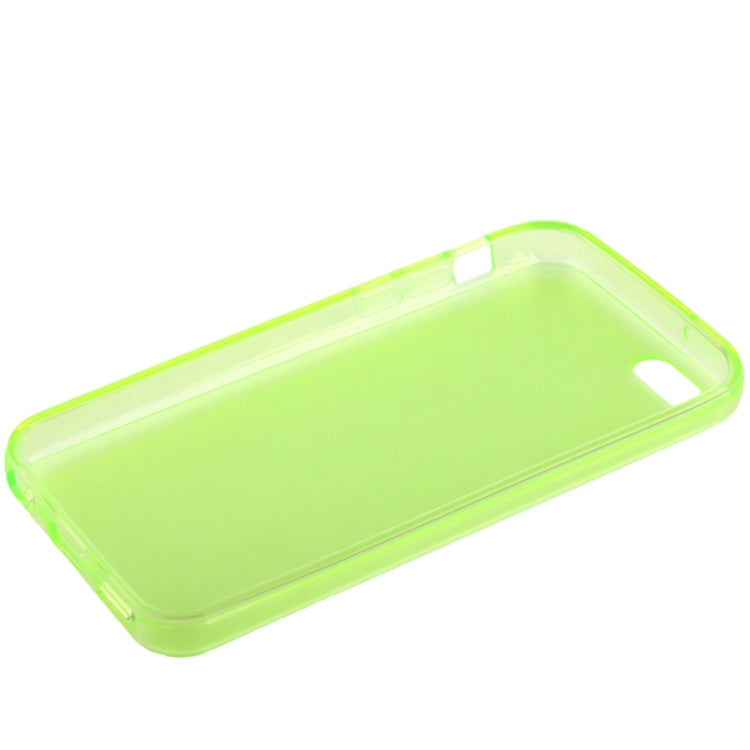 Translucent Signal-sided Frosted TPU Case for iPhone 5C