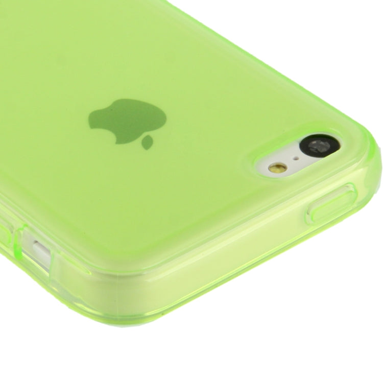 Translucent Signal-sided Frosted TPU Case for iPhone 5C