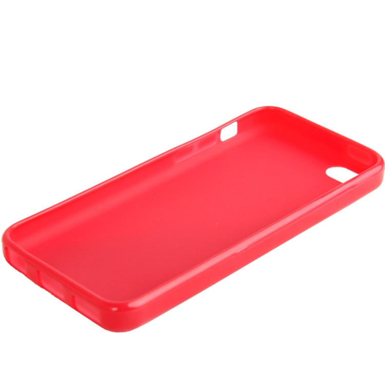 Pure Color Smooth Surface TPU Case for iPhone 5C