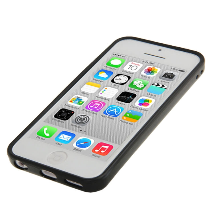 New Light Plastic + TPU Material Bumper Frame for iPhone 5C