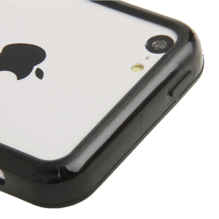 New Light Plastic + TPU Material Bumper Frame for iPhone 5C