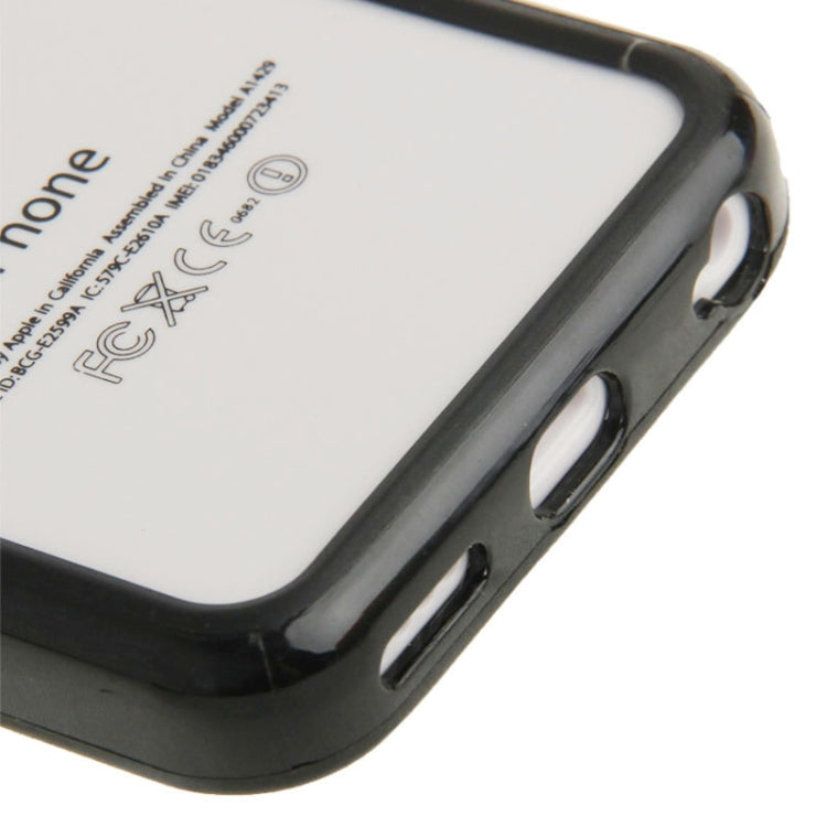 New Light Plastic + TPU Material Bumper Frame for iPhone 5C