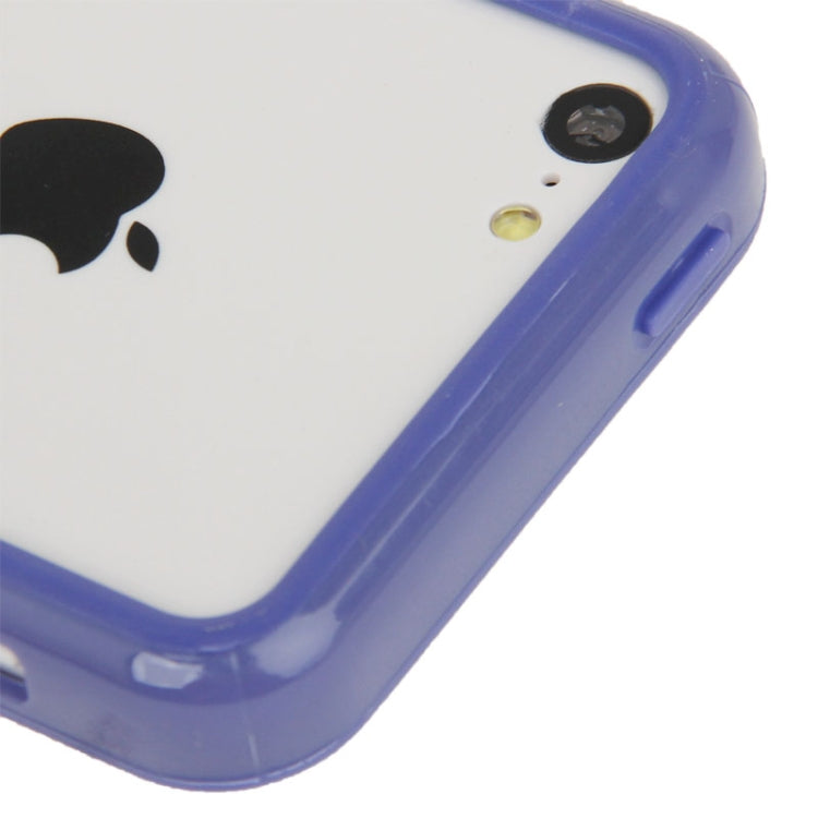New Light Plastic + TPU Material Bumper Frame for iPhone 5C