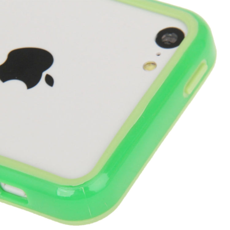 New Light Plastic + TPU Material Bumper Frame for iPhone 5C
