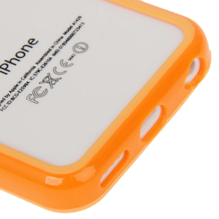 New Light Plastic + TPU Material Bumper Frame for iPhone 5C