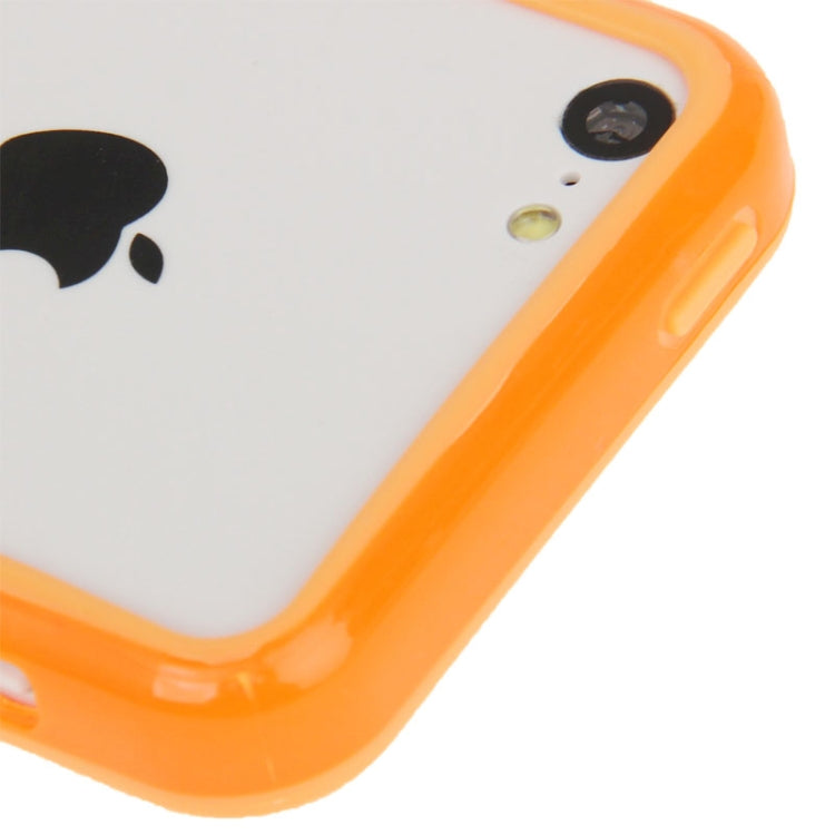New Light Plastic + TPU Material Bumper Frame for iPhone 5C