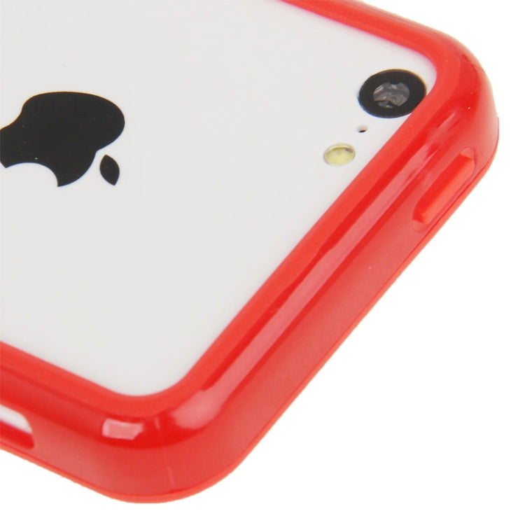 New Light Plastic + TPU Material Bumper Frame for iPhone 5C