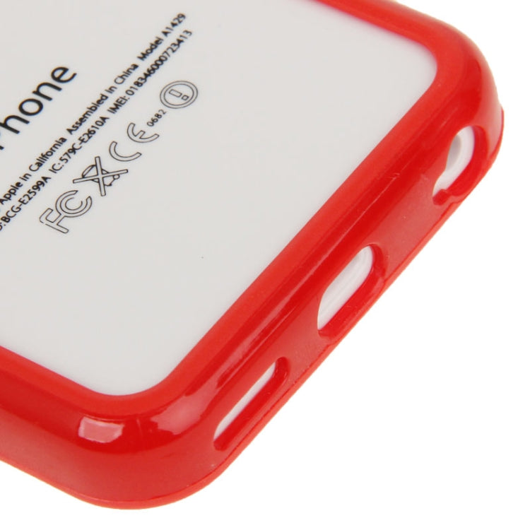 New Light Plastic + TPU Material Bumper Frame for iPhone 5C