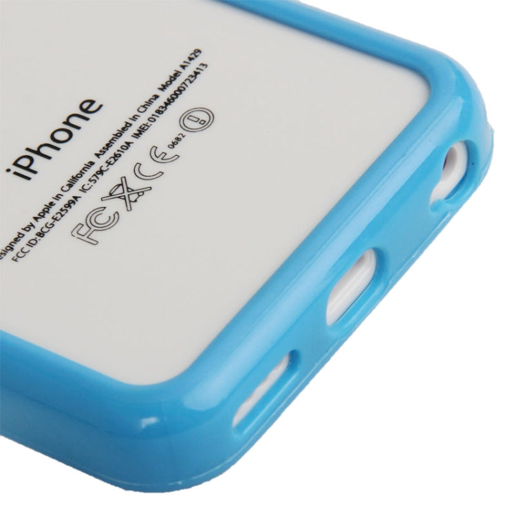New Light Plastic + TPU Material Bumper Frame for iPhone 5C