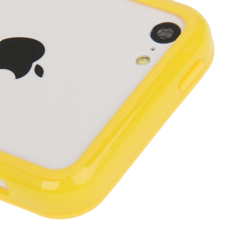 New Light Plastic + TPU Material Bumper Frame for iPhone 5C