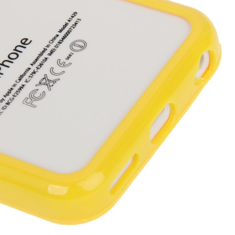 New Light Plastic + TPU Material Bumper Frame for iPhone 5C