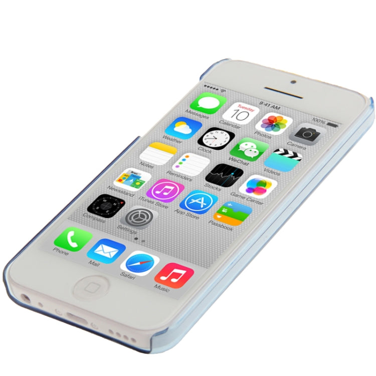 Smooth Surface Transparent Crystal Case for iPhone 5C