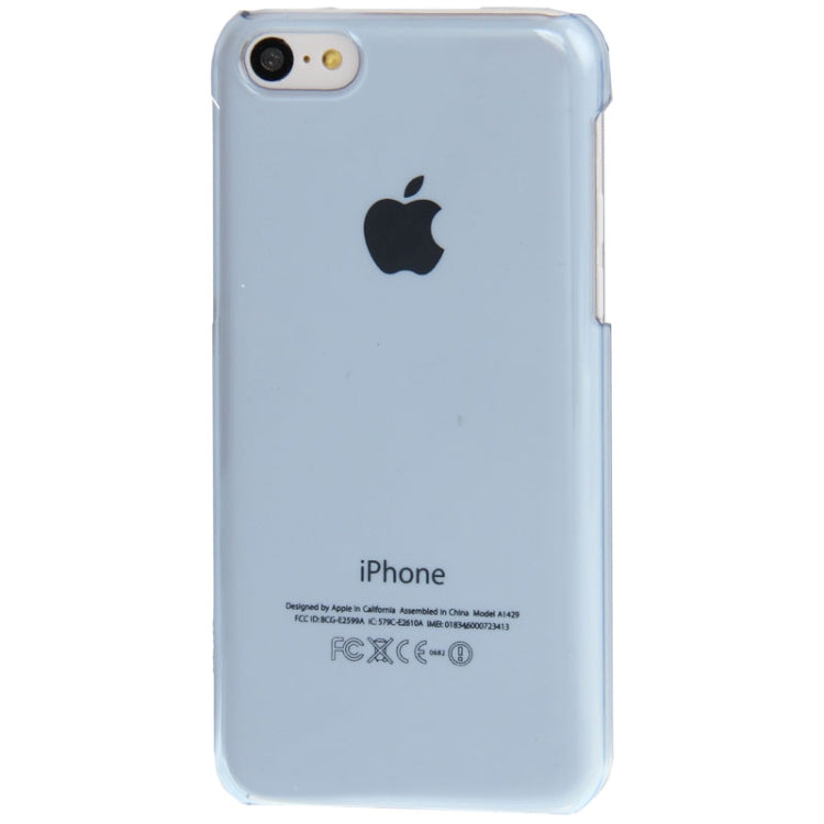 Smooth Surface Transparent Crystal Case for iPhone 5C