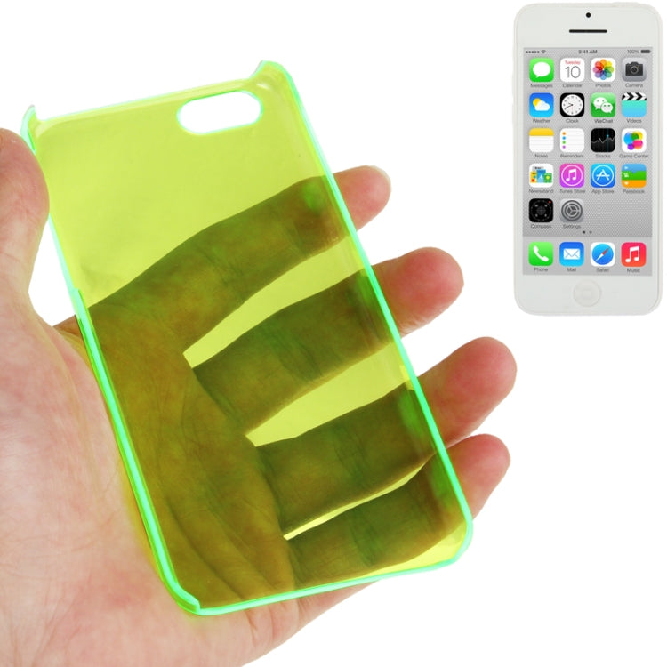 Smooth Surface Transparent Crystal Case for iPhone 5C