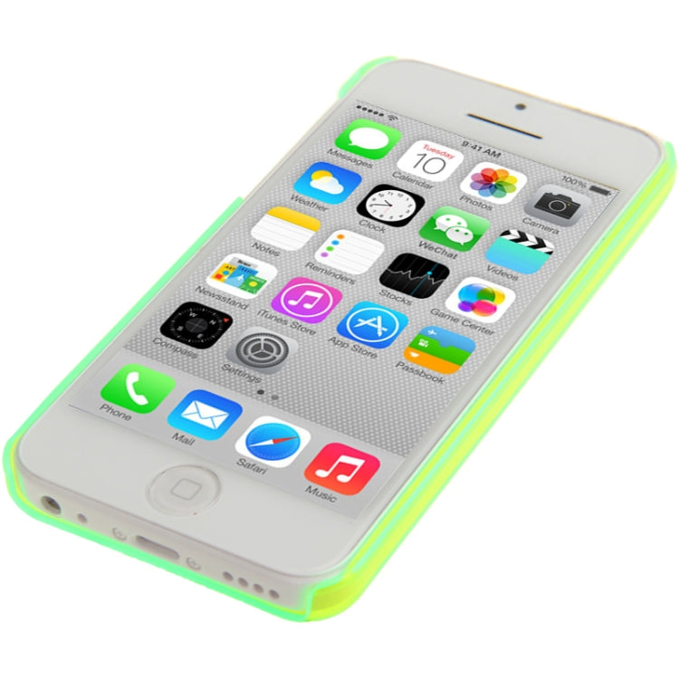 Smooth Surface Transparent Crystal Case for iPhone 5C