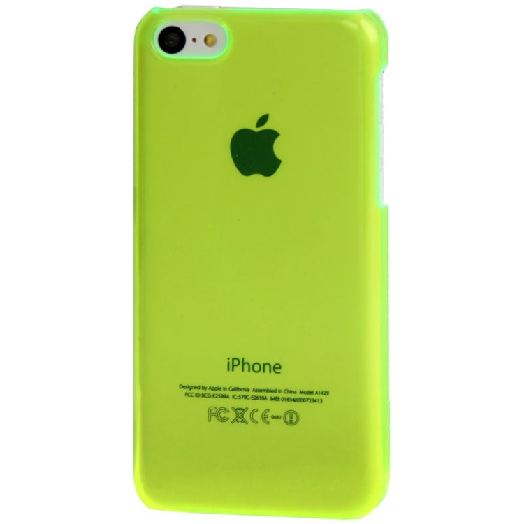 Smooth Surface Transparent Crystal Case for iPhone 5C