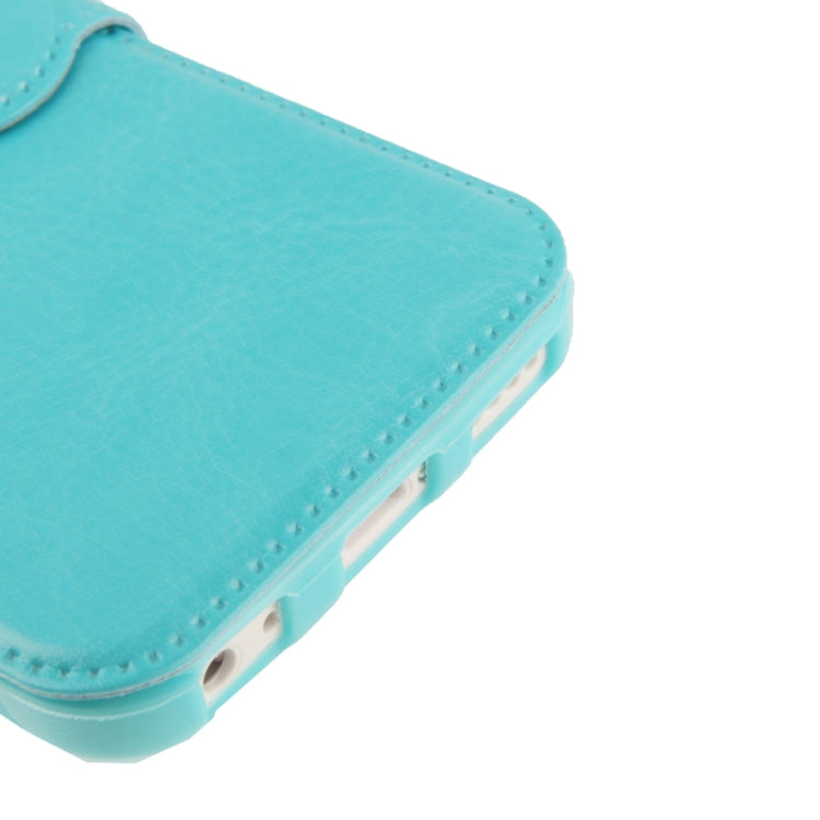 Fine Sheepskin Texture Flip Leather Case with Holder for iPhone 5C