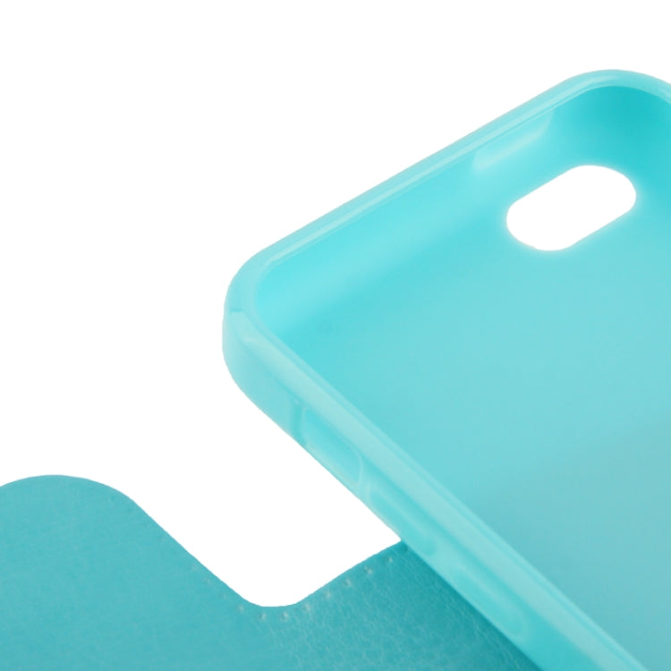 Fine Sheepskin Texture Flip Leather Case with Holder for iPhone 5C