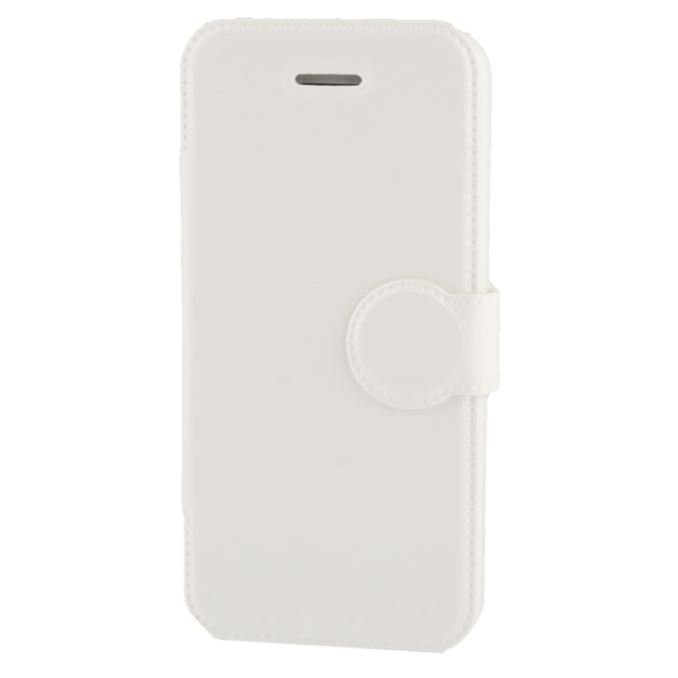 Fine Sheepskin Texture Flip Leather Case with Holder for iPhone 5C