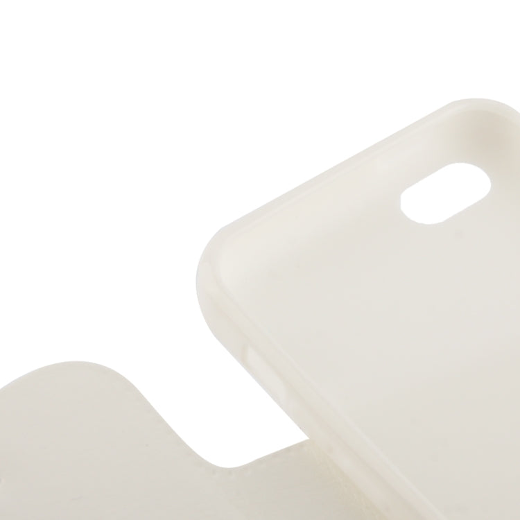 Fine Sheepskin Texture Flip Leather Case with Holder for iPhone 5C