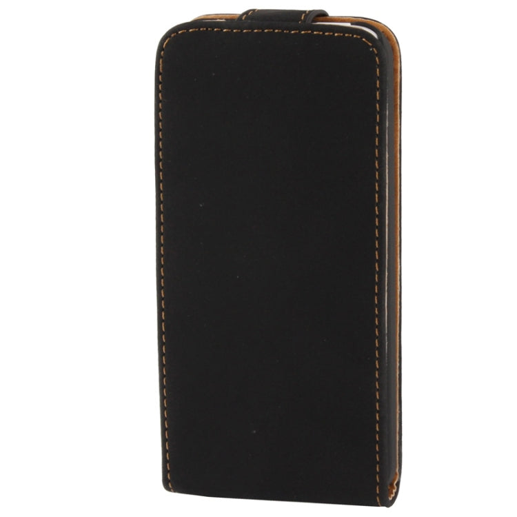 Attractive Scrub Surface Vertical Flip Leather Case for iPhone 5C