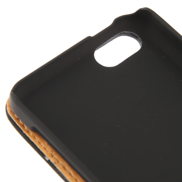 Attractive Scrub Surface Vertical Flip Leather Case for iPhone 5C