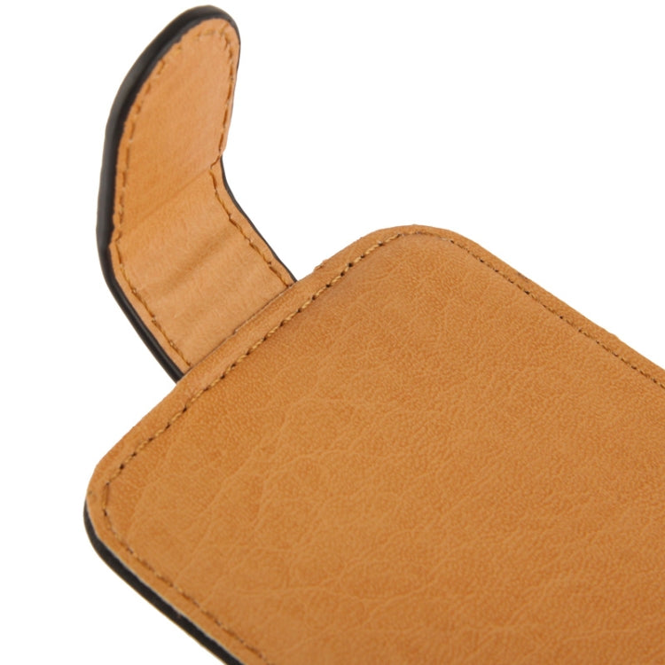 Attractive Scrub Surface Vertical Flip Leather Case for iPhone 5C
