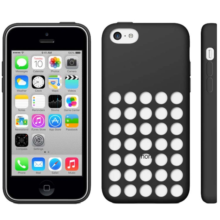 Hollow Dot Silicone Protective Case for iPhone 5C