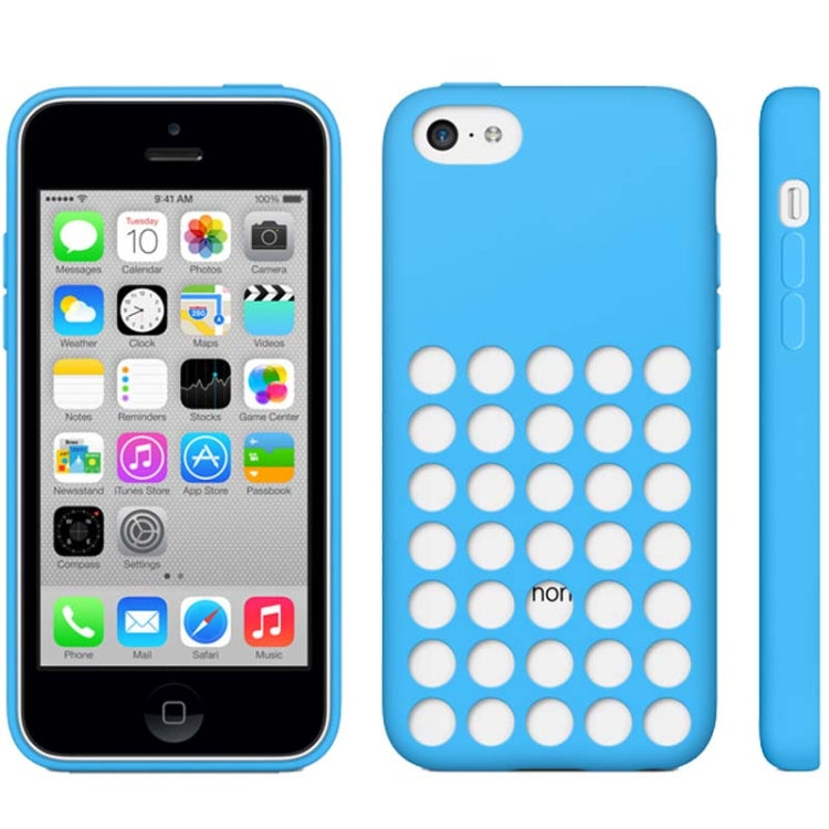 Hollow Dot Silicone Protective Case for iPhone 5C