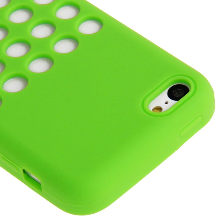 Hollow Dot Silicone Protective Case for iPhone 5C