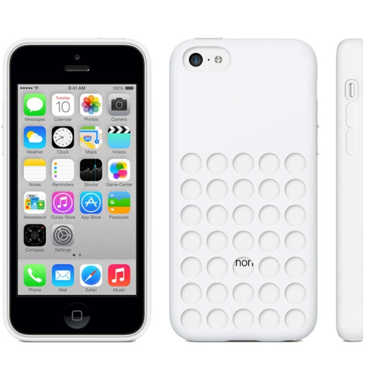 Hollow Dot Silicone Protective Case for iPhone 5C