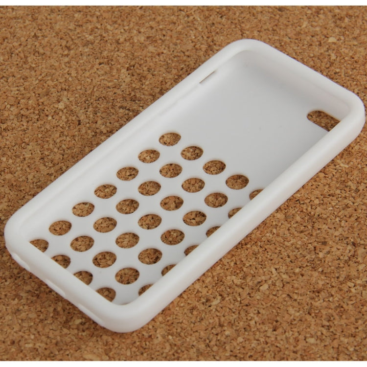 Hollow Dot Silicone Protective Case for iPhone 5C