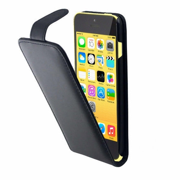 Vertical Flip Leather Case for iPhone 5C