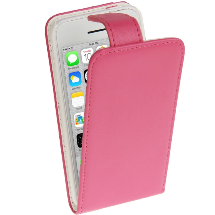 Vertical Flip Leather Case for iPhone 5C