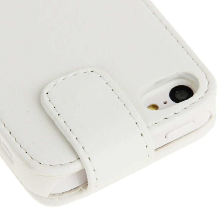 Vertical Flip Leather Case for iPhone 5C