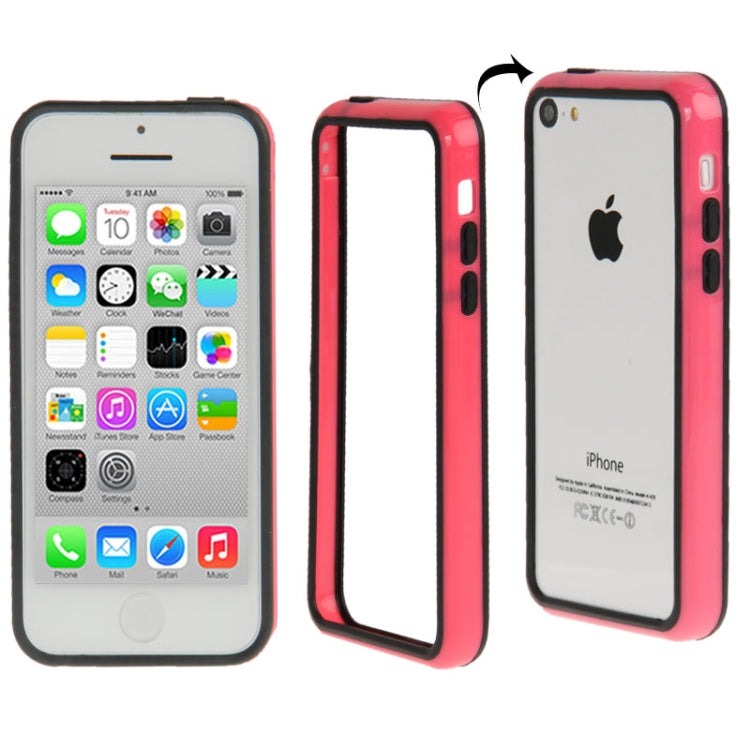 Soft Plastic Bumper Frame for iPhone 5C