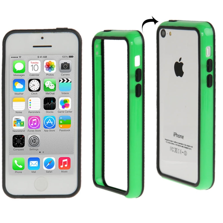 Soft Plastic Bumper Frame for iPhone 5C