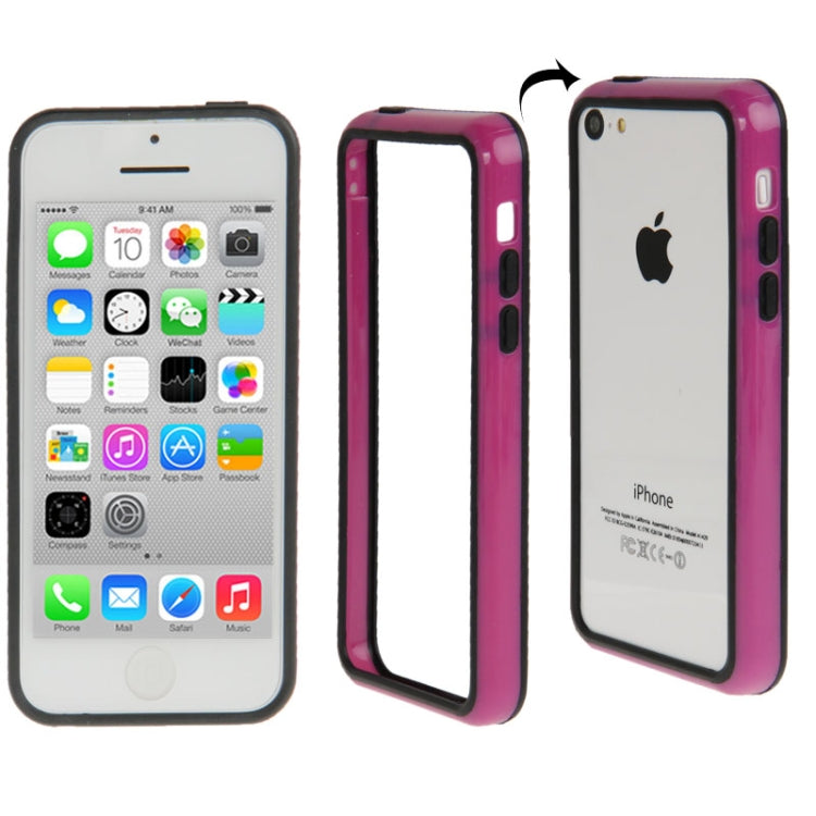 Soft Plastic Bumper Frame for iPhone 5C