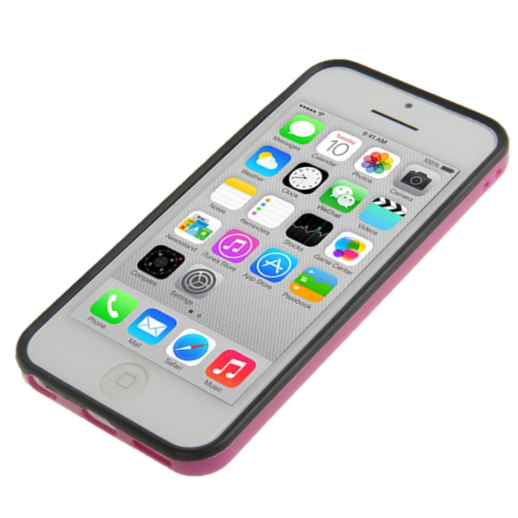 Soft Plastic Bumper Frame for iPhone 5C