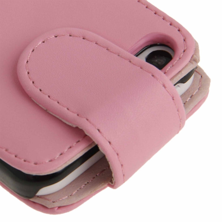 Vertical Flip Leather Case with Credit Card Slot for iPhone 5C