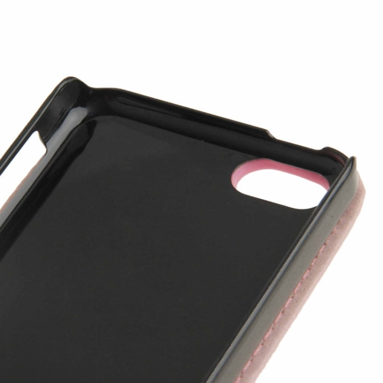 Vertical Flip Leather Case with Credit Card Slot for iPhone 5C