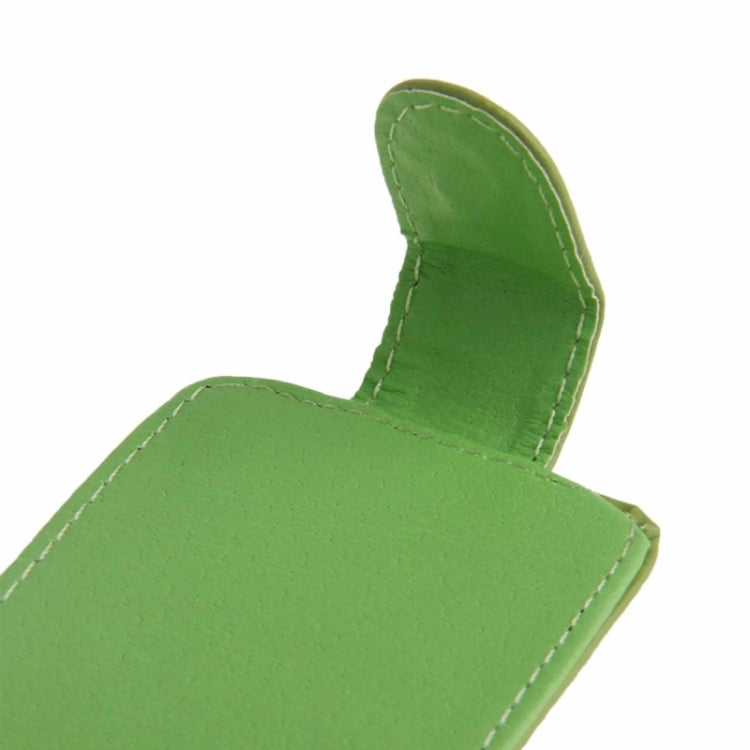 Vertical Flip Leather Case with Credit Card Slot for iPhone 5C