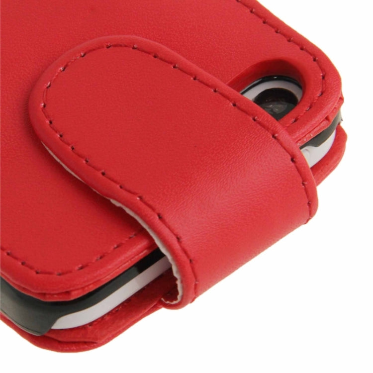 Vertical Flip Leather Case with Credit Card Slot for iPhone 5C