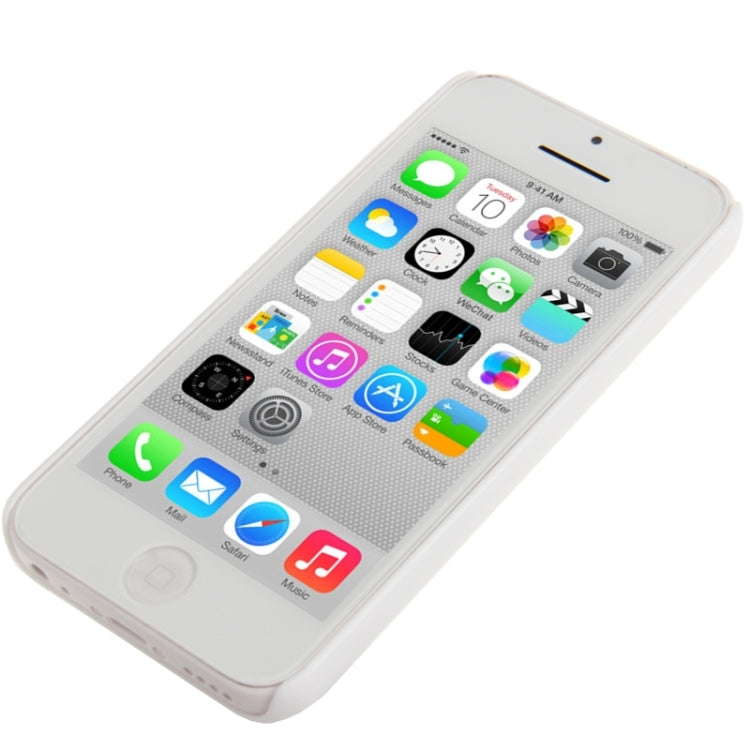 Square Diamond Style Golden Rivet Plastic Protective Case for iPhone 5C