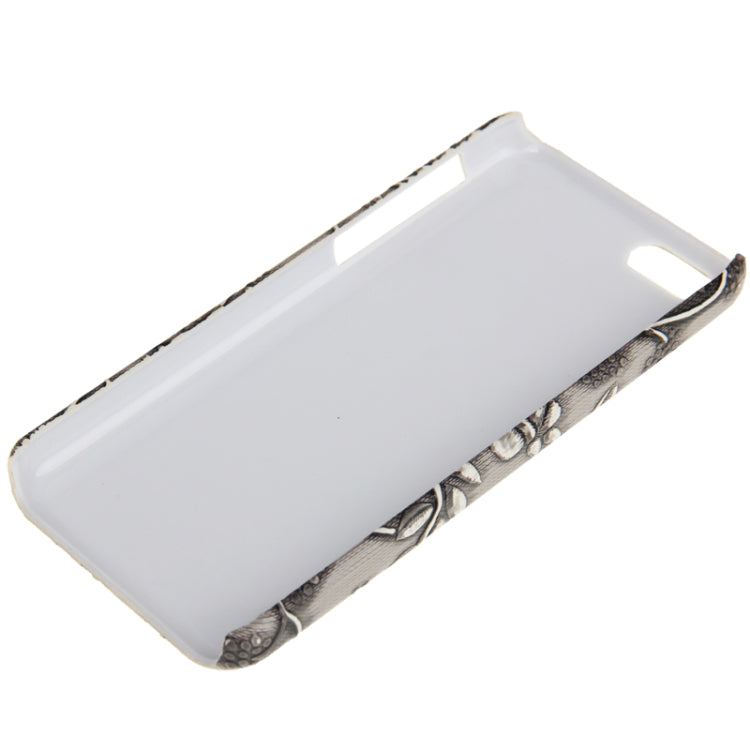 Palace Peony Pattern Skinning Plastic Case for iPhone 5C
