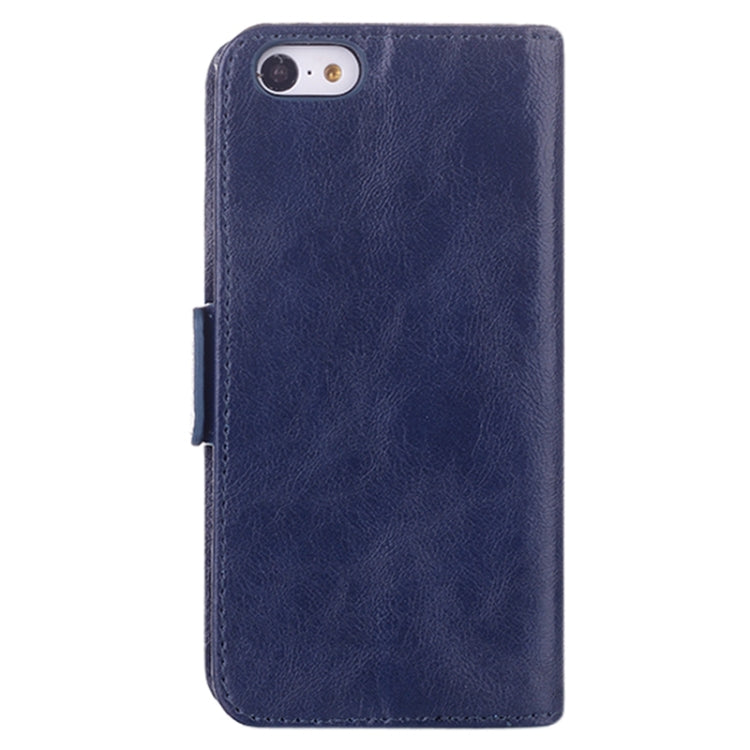Oil Leather Case with Card Slot & Holder for iPhone 5C