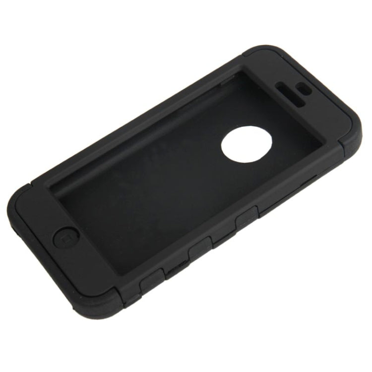 2-color Series Plastic + Silicon Combination Case for iPhone 5C