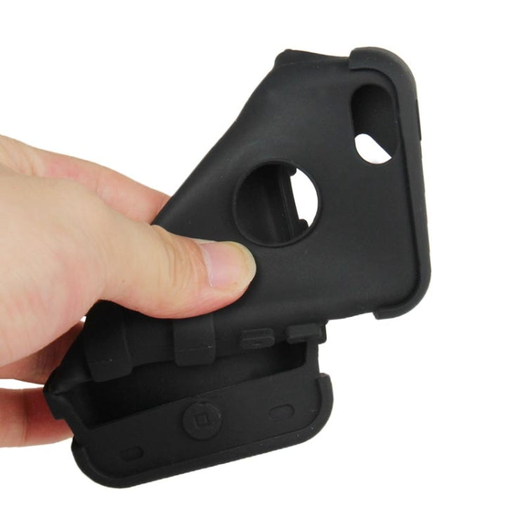 2-color Series Plastic + Silicon Combination Case for iPhone 5C
