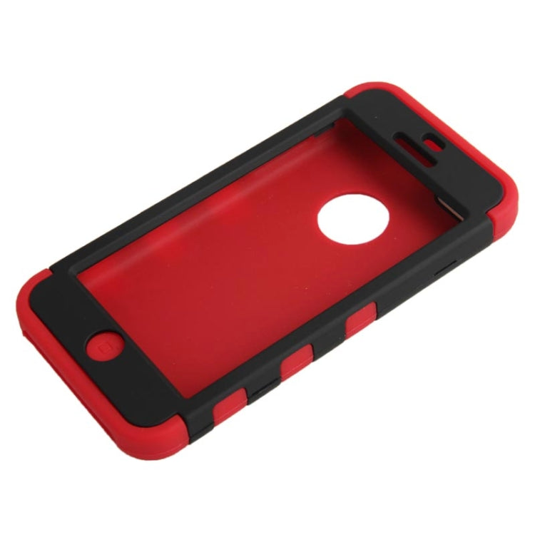 2-color Series Plastic + Silicon Combination Case for iPhone 5C