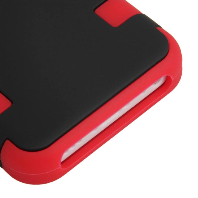 2-color Series Plastic + Silicon Combination Case for iPhone 5C